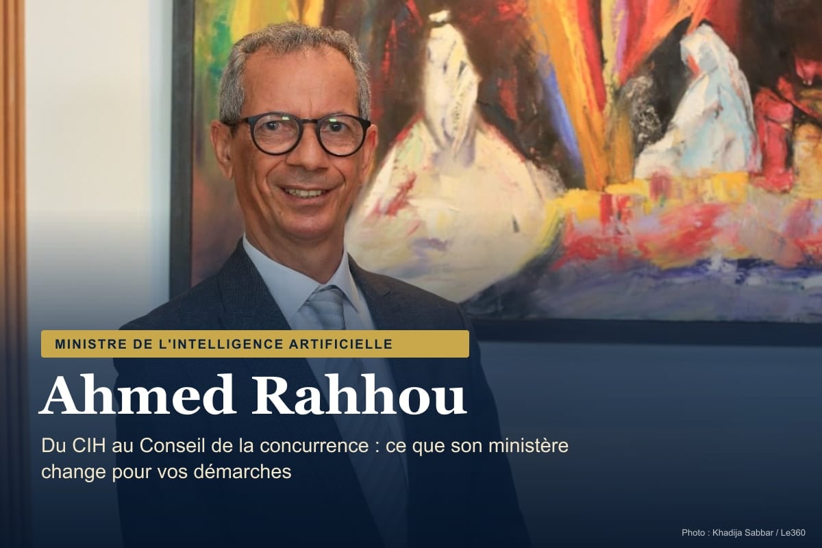 Ahmed Rahhou, minister of artificial intelligence: career and what changes for your procedures