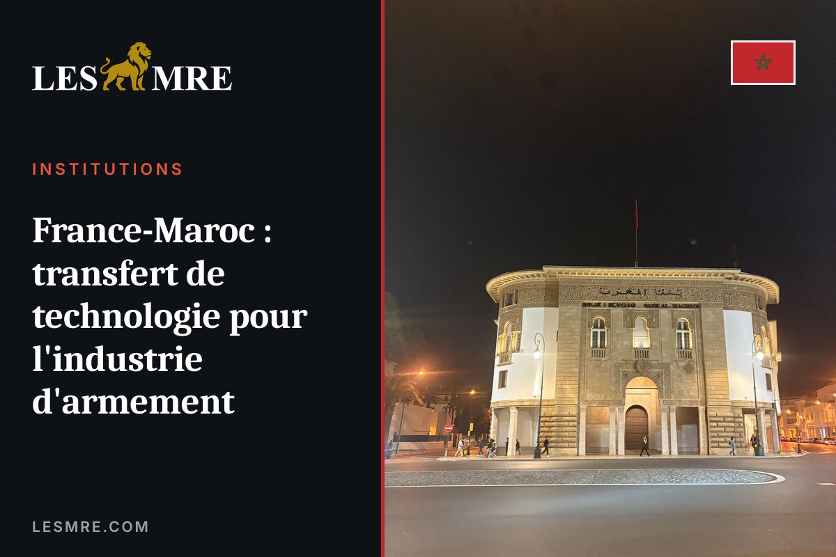 France-Morocco: technology transfer for arms industry