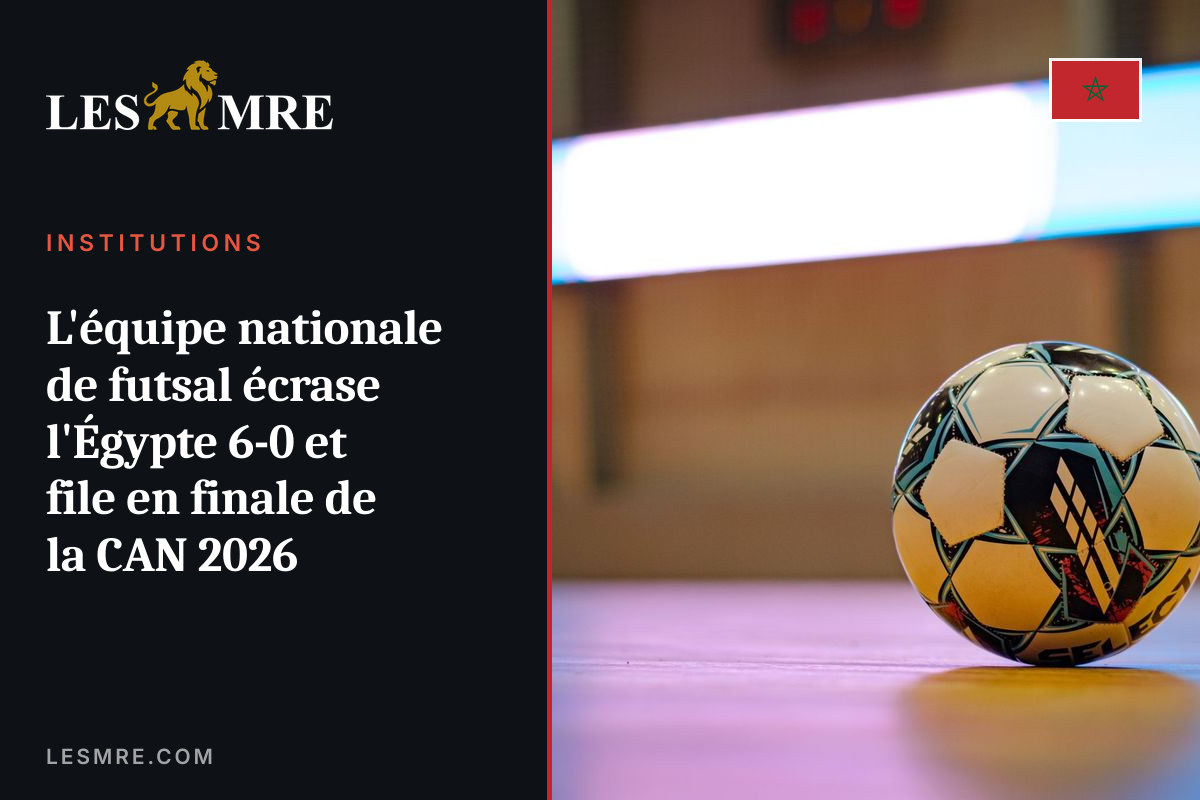 National futsal team crushes Egypt 6-0 and reaches 2026 AFCON final