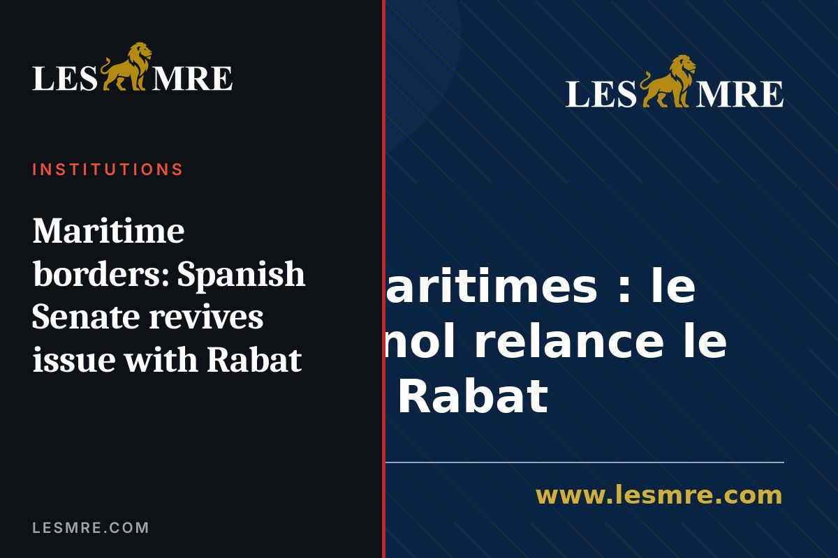 Maritime borders: Spanish Senate revives issue with Rabat