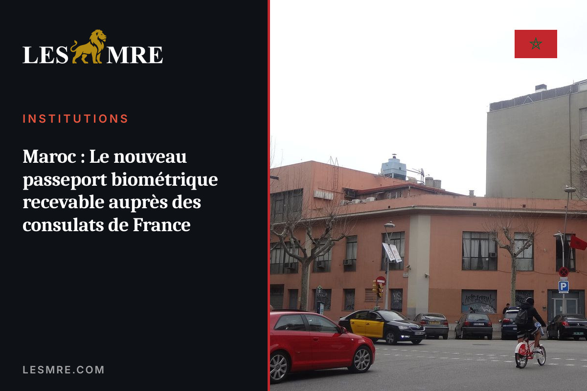Morocco: New biometric passport accepted at French consulates