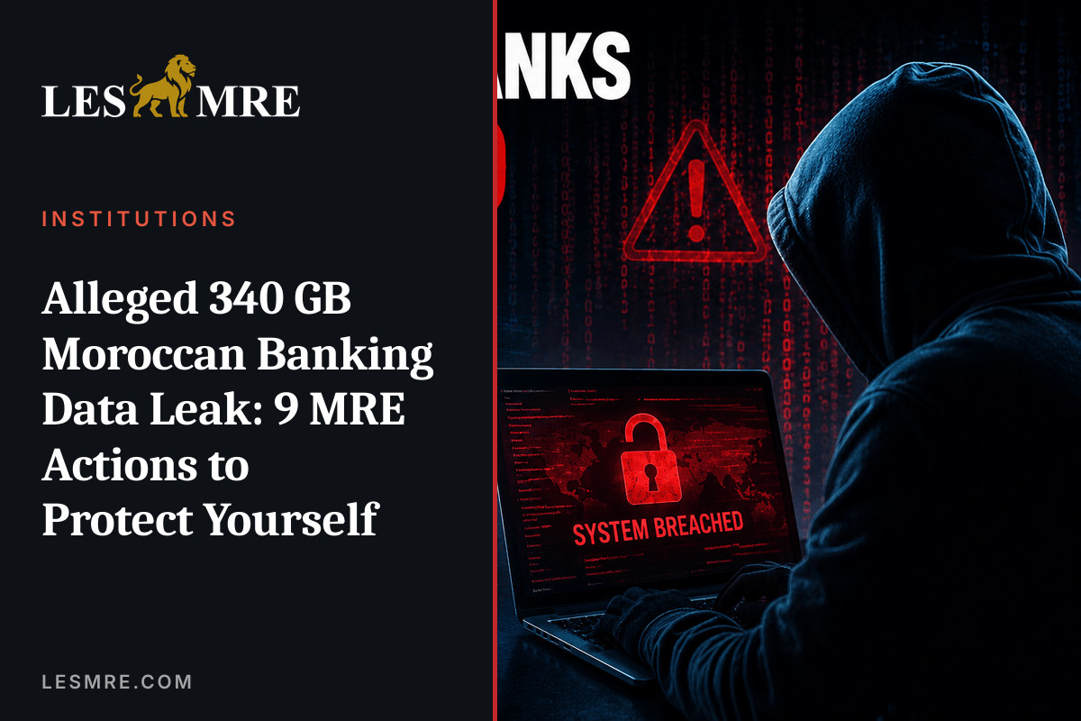 Alleged 340 GB Moroccan Banking Data Leak: 9 MRE Actions to Protect Yourself