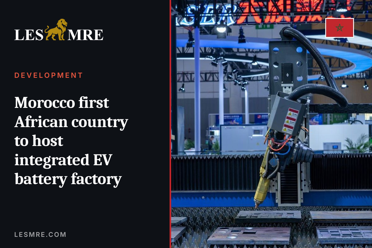 Morocco first African country to host integrated EV battery factory