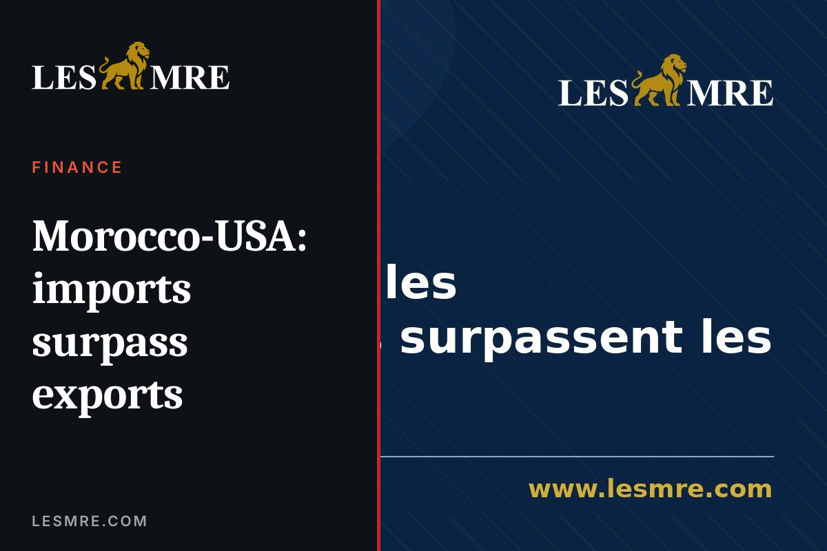 Morocco-USA: imports surpass exports